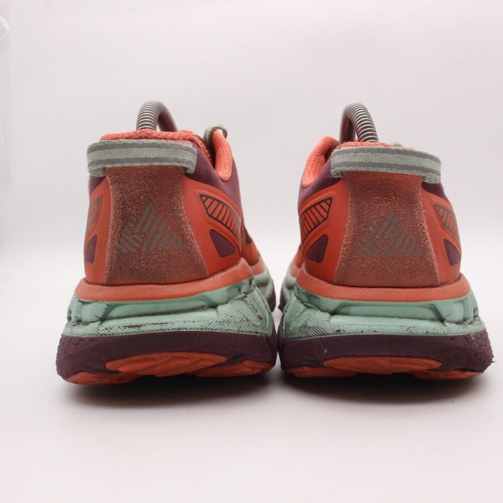 Hoka One One Stinson ATR 5 Women's Size 9.5  Orange Green Casual Sneaker - Picture 5 of 10
